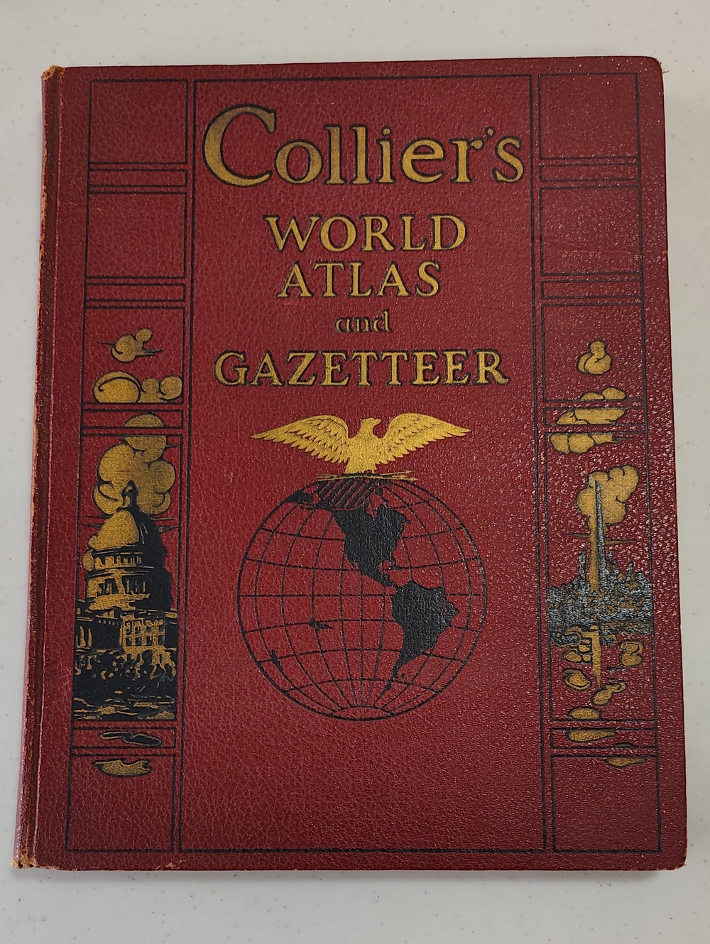 Collier's World atlas